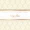 Wedding card with a light beige vintage background