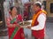 Wedding ceremony of Newari people in Bhaktapur, Nepal