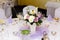 Wedding decor table