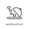 wedding Dinner icon from Wedding and love collection.