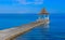 Wedding Gazebo on Beach Pier