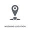 Wedding Location icon from Wedding and love collection.