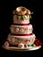 wedding marzipan cake