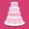 wedding ornamentals cake 08