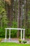 Wedding Pergola and Trees