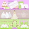 Wedding Planning Dress and Decor Concept