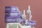 Wedding purple accessory set