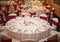 Wedding reception tables