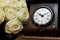 Wedding rings and antique clocks