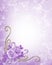 Wedding Roses Lavender Background
