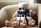 Wedding Shoes High Heels stuffed bear