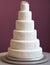 Wedding Theme, Finely detailed multi-tiered intricate completely white only wedding cake, detailed shapes decoration