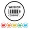 Weekend Coming - Design Concept, weekend loading