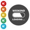 Weekend Coming - Design Concept, weekend loading