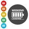 Weekend Coming - Design Concept, weekend loading