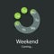 Weekend\'s Coming - Smiley Concept Design