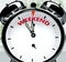 Weekend soon, almost there, in short time - a clock symbolizes a reminder that Weekend is near, will happen and finish quickly in