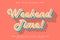 Weekend Time editable text effect 3d emboss vintage style