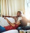 Weekends are best when theyre together. a young couple relaxing together at home.