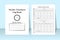 Weekly timesheet log book KDP interior. Time management and employee work timer notebook template. KDP interior journal. Weekly