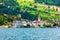 Weggis town on Lake Lucerne