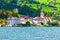 Weggis town on Lake Lucerne