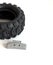 Weight lead for automobile tire balancing on white ground, 25 gram weight balance weight