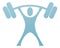 Weight Lifter Icon