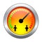 Weight Meter rounded icon.