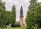 Weimar castle tower unesco park view Thuringia Germany