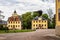 Weimar, Germany - May 12, 2023: Castle Belvedere near Weimar Thuringia Germany is a elegant summer residence