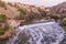 Weir at Tagus river in Toledo, Spa