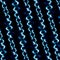 Weird abstract chains background black. Blue shiny color. Modern graphic elements. Page decoration. Creative reflection texture.