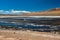 Weird Colored Lakes in the Road to Paso de Jama, North Chile