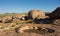 A weird geological phenomenon at a campground in new mexico