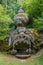 Weird Statue in the Sacred Grove of Bomarzo
