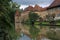 Weissenburg, Altmuehl Valley, Panorama of Medieval Fortifications at the Imperial City, Bavaria, Germany