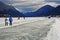 Weissensee in winter: hockey and ice skating