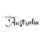 Welcome Australia Ink illustration.