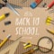 Welcome Back to school template with schools