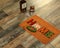 Welcome printed home cat designer jute doormat