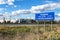 Welcome Sign for the City of Vaughan, Ontario, Canada