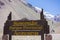 Welcome sign to the Aconcagua National Park