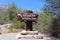 Welcome sign to Sequoia National Park, California