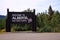 Welcome to Alberta sign on American border