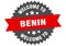 welcome to Benin. Welcome to Benin isolated sticker.