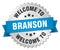welcome to Branson badge