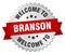 welcome to Branson badge
