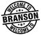 welcome to Branson stamp