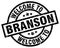 welcome to Branson stamp